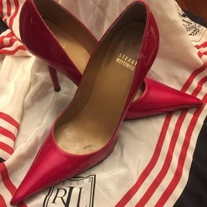 Stuart Weitzman Red Hot High Heels